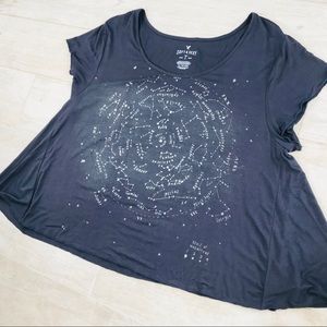 AEO | Soft & Sexy Constellations Flow Tee XL